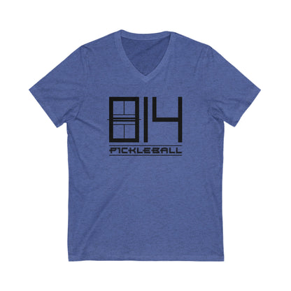 814 Pickleball V-Neck Tee