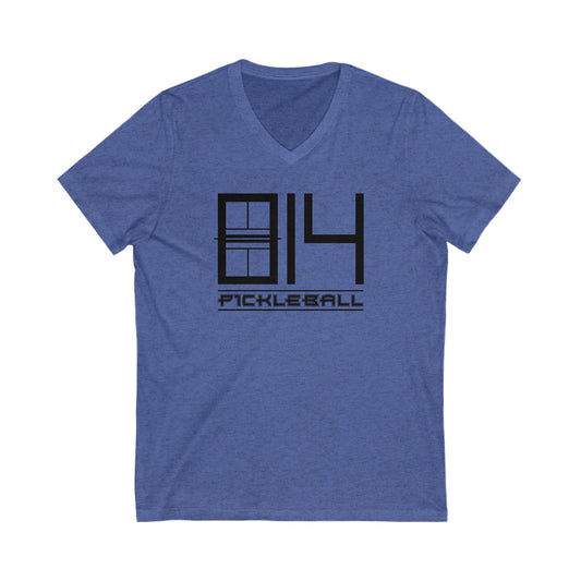 814 Pickleball V-Neck Tee