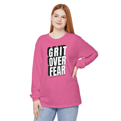 Grit Over Fear Long Sleeve Tee