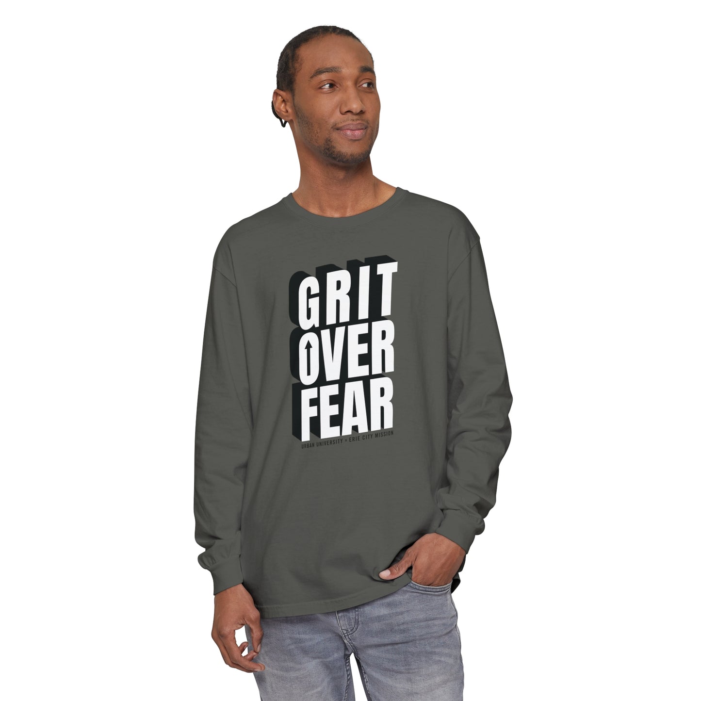 Grit Over Fear Long Sleeve Tee