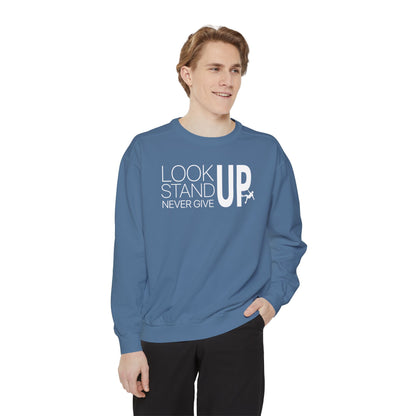 Never Give Up Sweatshirt