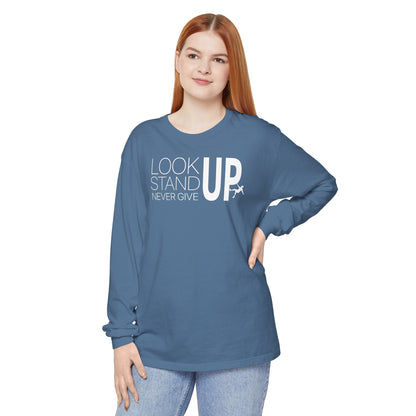 Never Give Up Long Sleeve Tee