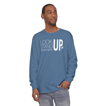 Never Give Up Long Sleeve Tee