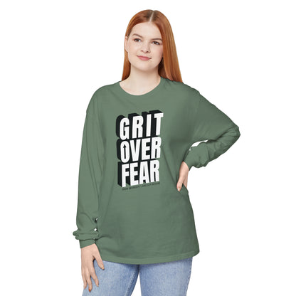 Grit Over Fear Long Sleeve Tee