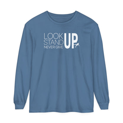 Never Give Up Long Sleeve Tee