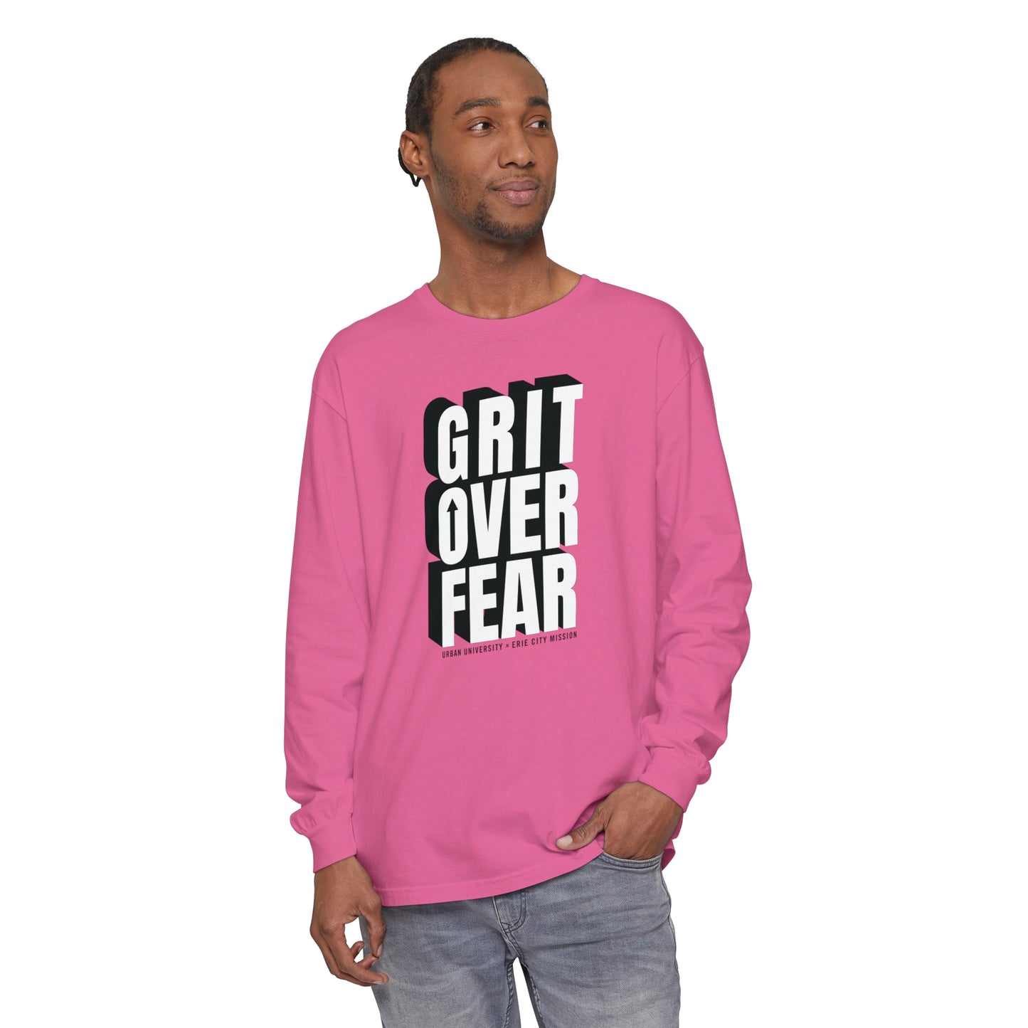 Grit Over Fear Long Sleeve Tee