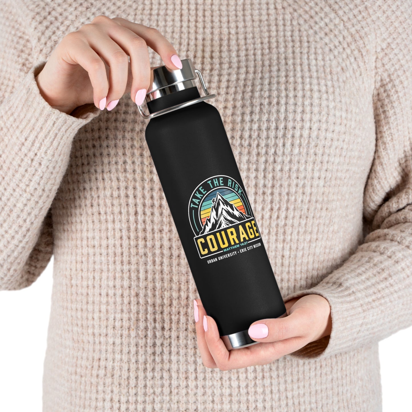 COURAGE 22oz Insulated Bottle