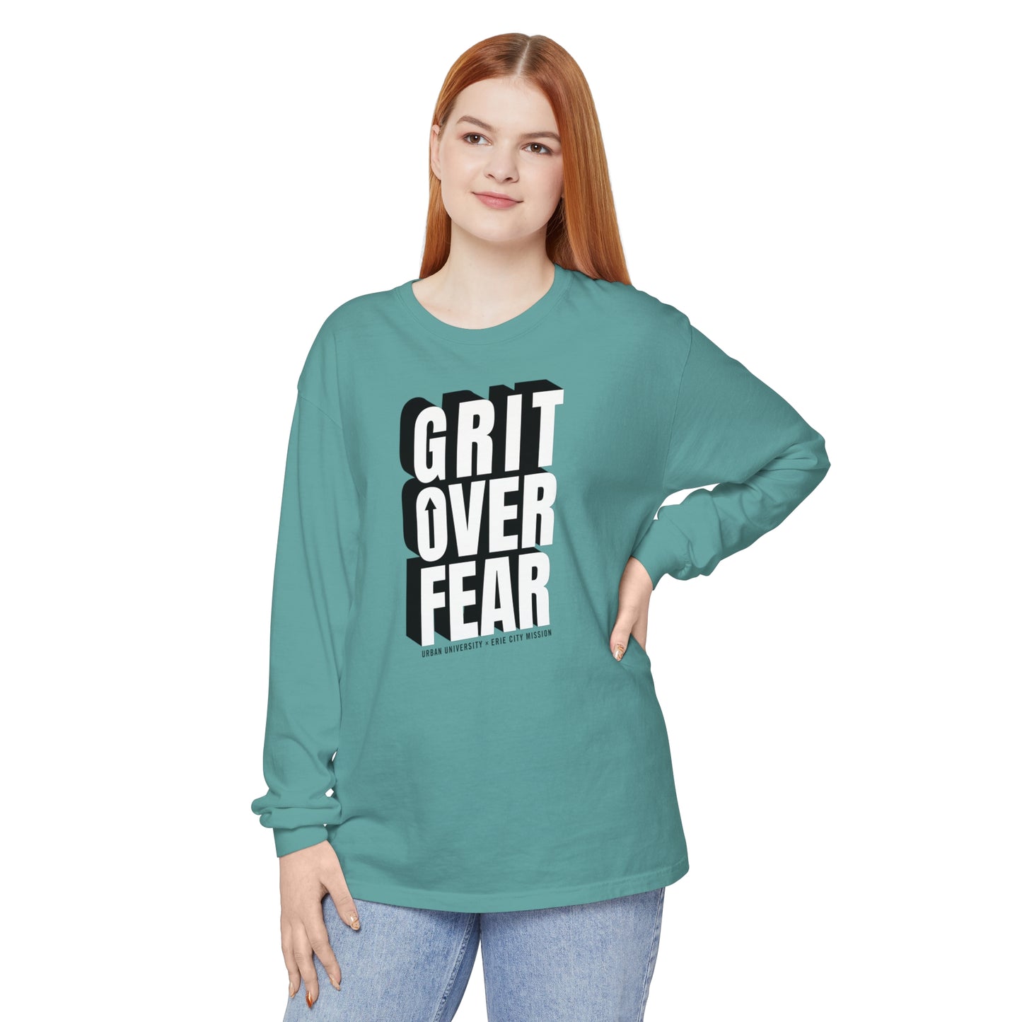 Grit Over Fear Long Sleeve Tee