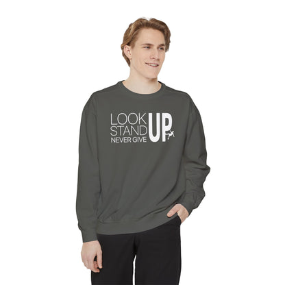 Never Give Up Sweatshirt