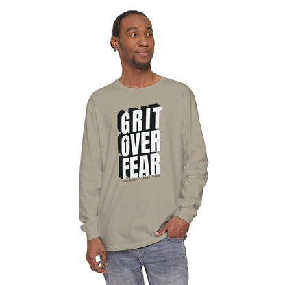 Grit Over Fear Long Sleeve Tee