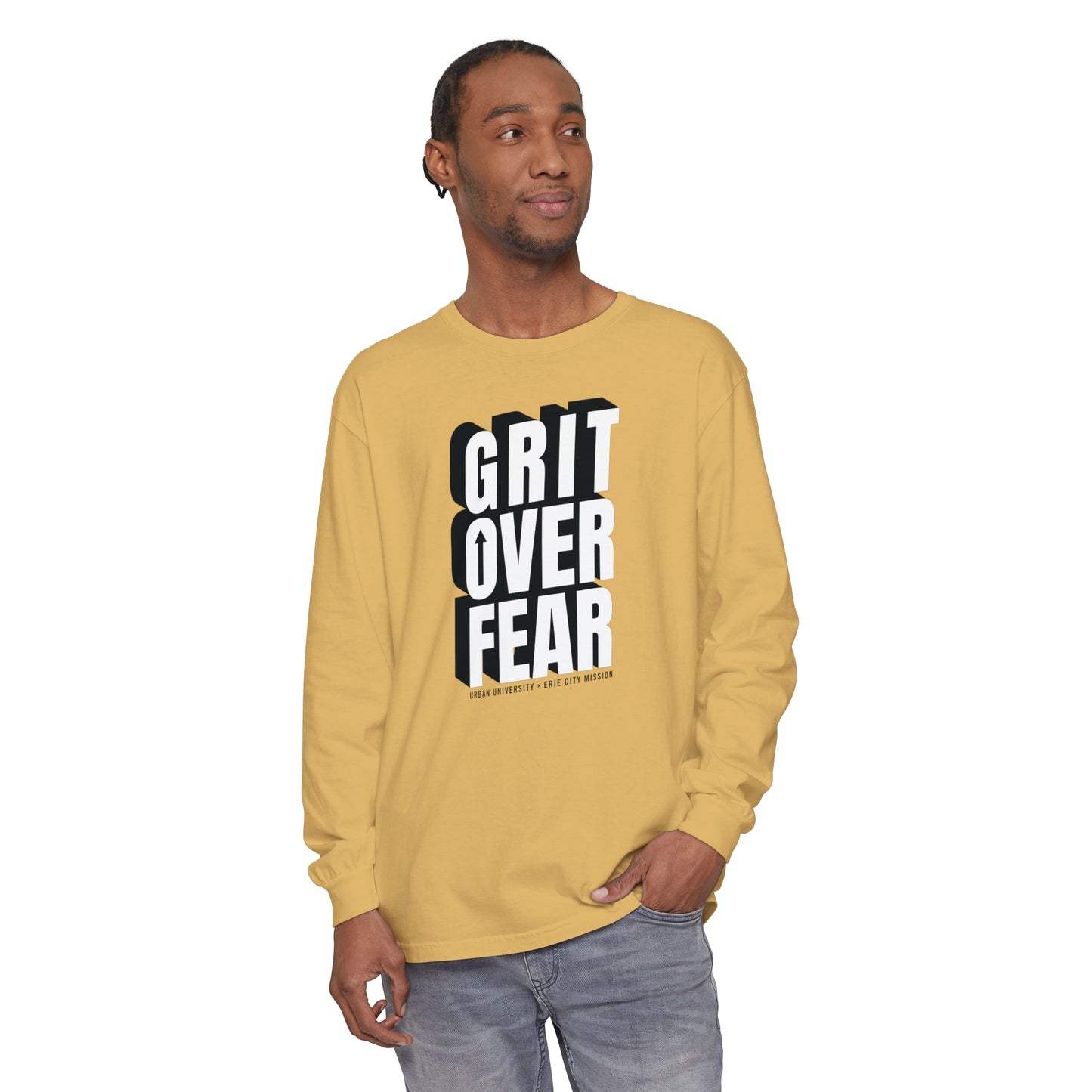 Grit Over Fear Long Sleeve Tee